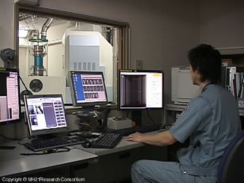 X線CT装置によるメタンハイドレート分解実験 X線CT装置によるメタンハイドレート分解実験